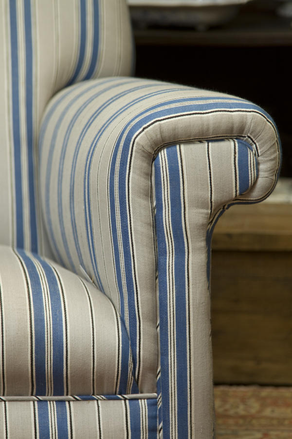 Edwardian easy armchair