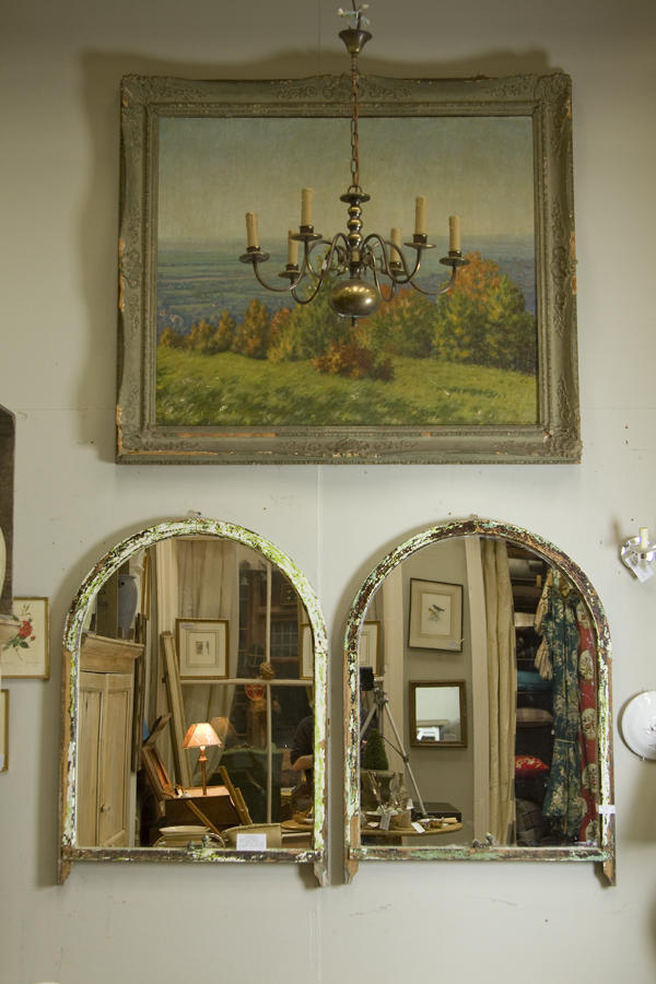 Victorian Arched Sash Window Mirrors