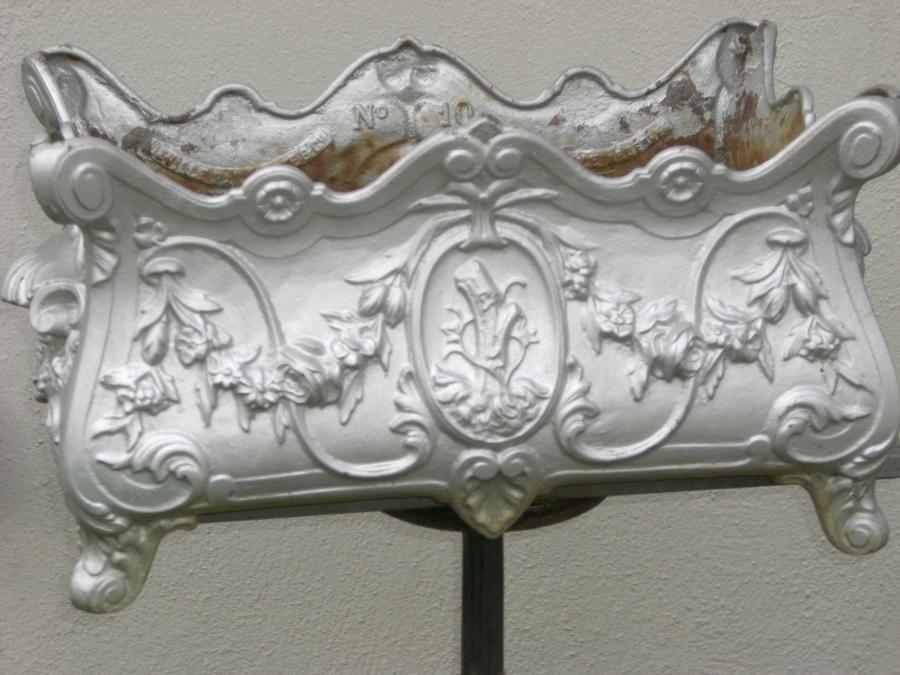 Pair of French Cast Iron Planter / Jardineres