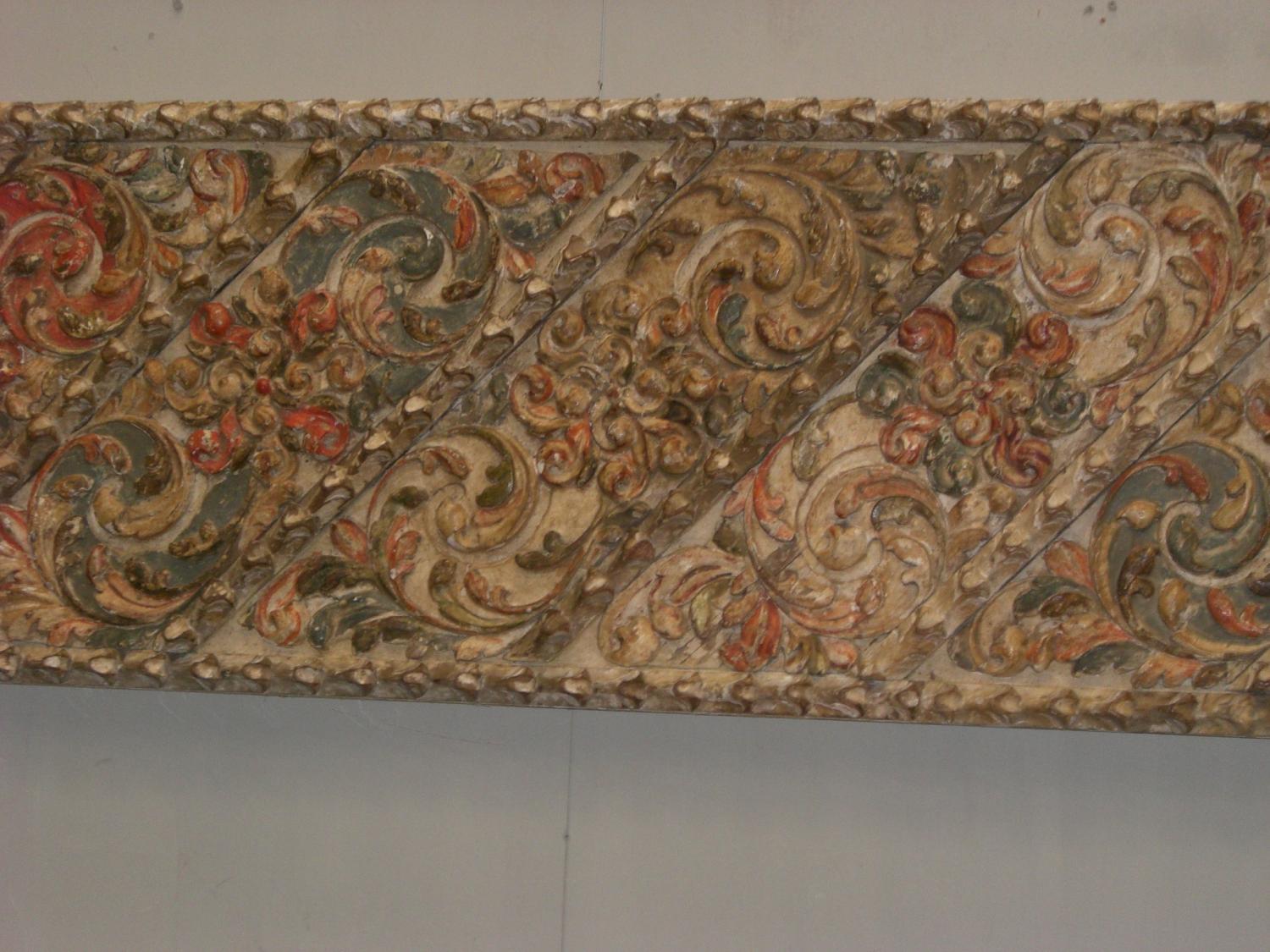 Amazing Decorative Venetian Carved Wall Panel