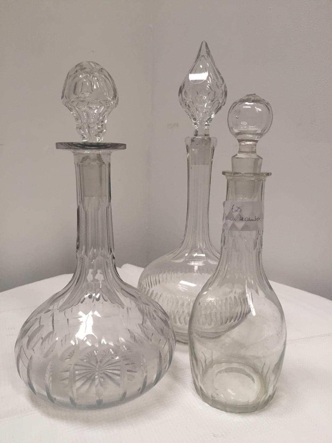 Selection of Decanters