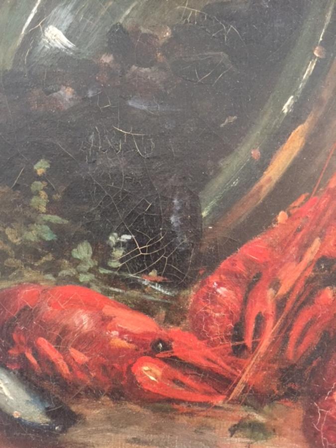 French 19thC 'Moules et Crevettes'