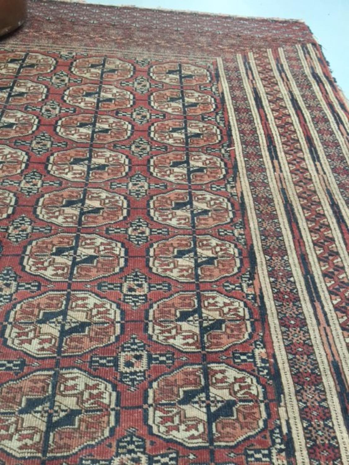 Antique Teke Turkmen Rug