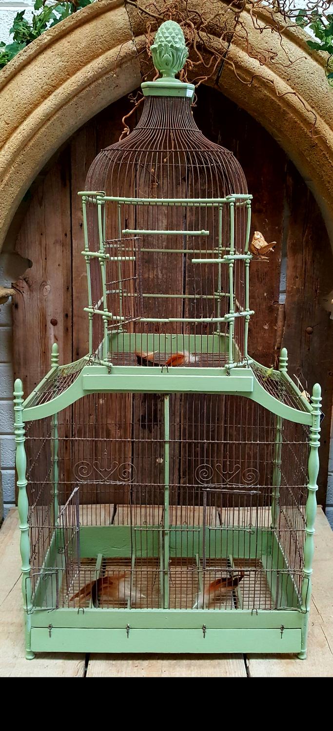 Vintage French Bird Cage