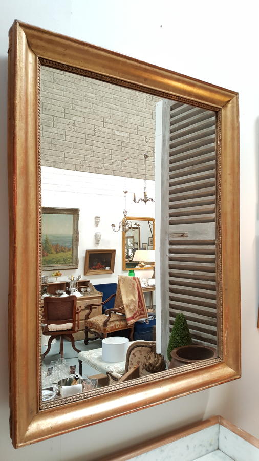 French Gilt Mirror