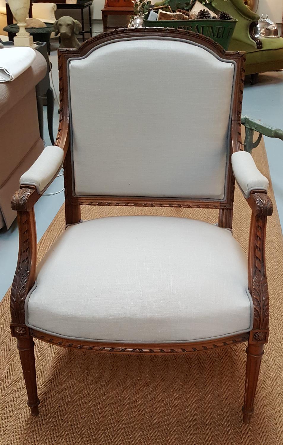 Antique French Occasional Chair