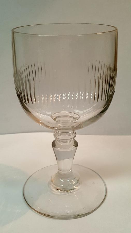 14 French 19th C Balloon wine or water glasses
