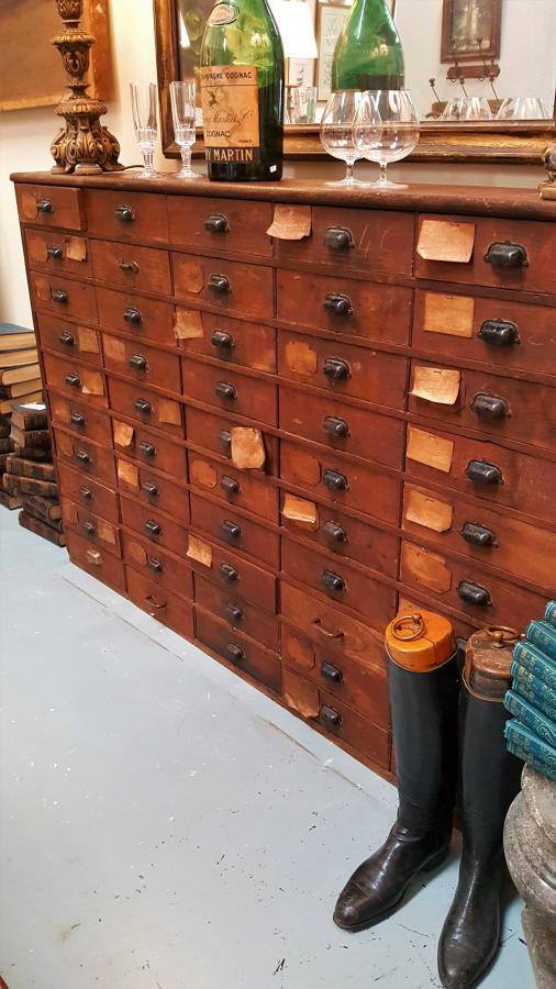 French Industrial Bank of drawers