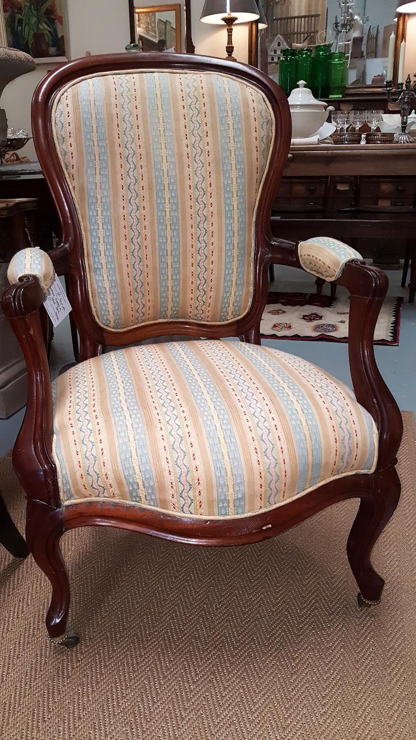 Antique French Open armchair