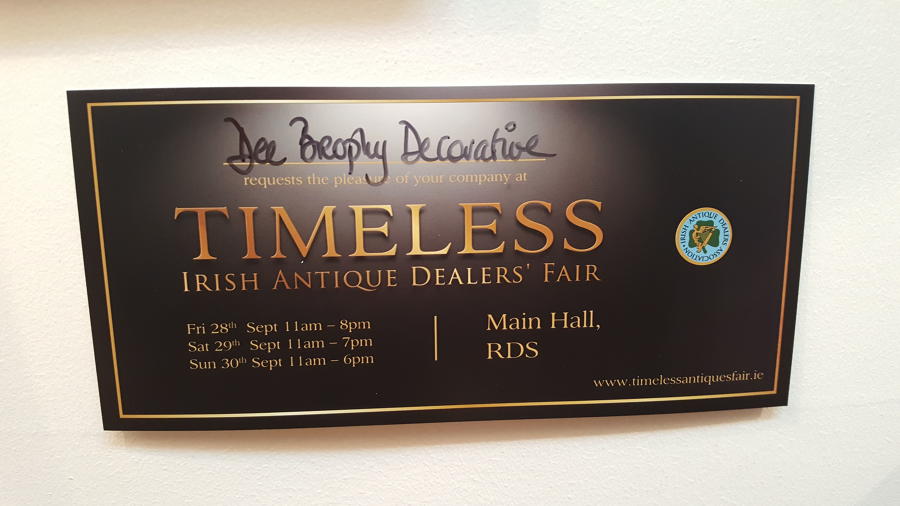 Irish Antique Dealers' Fair 2018