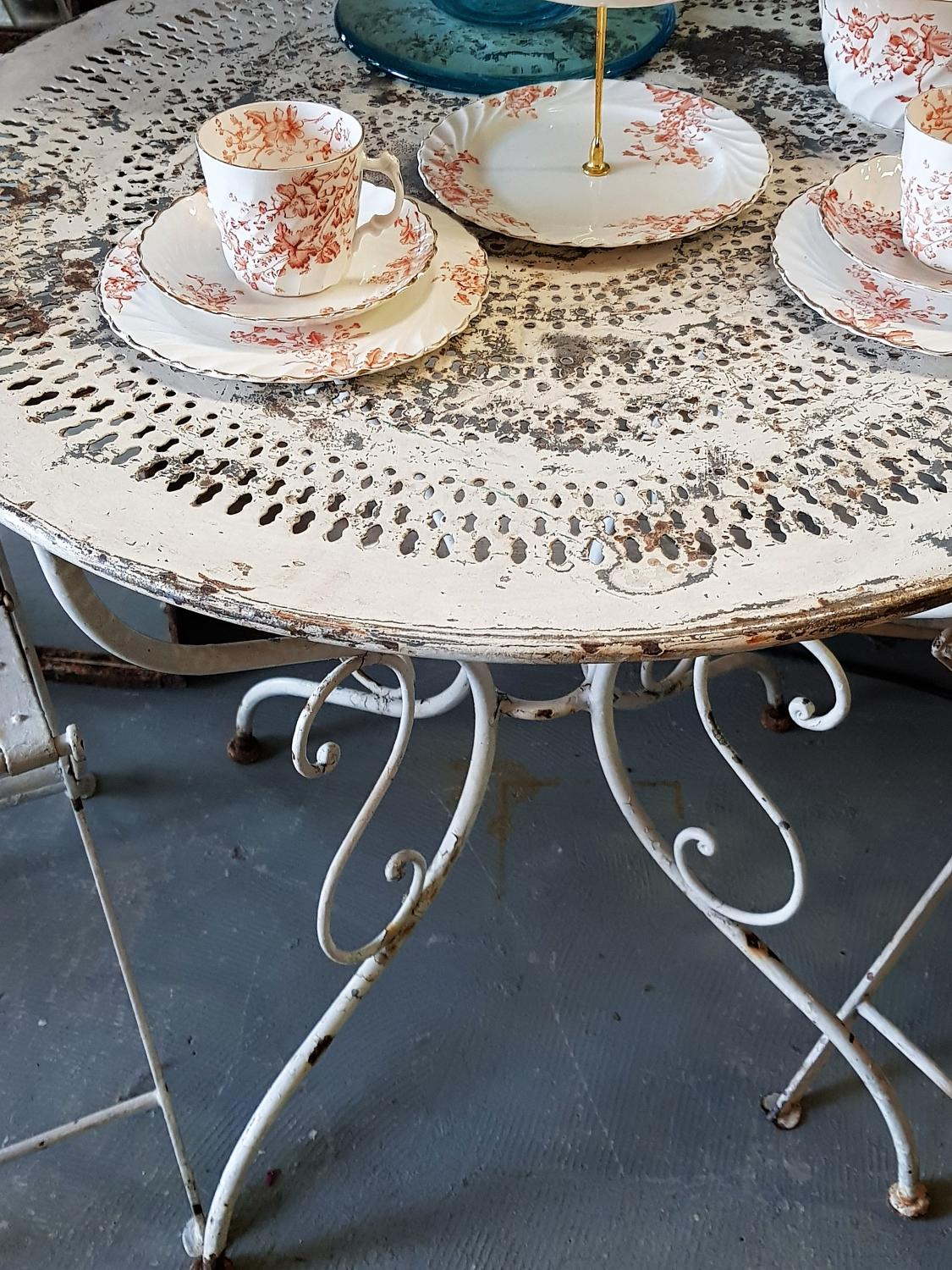 French Vintage garden table