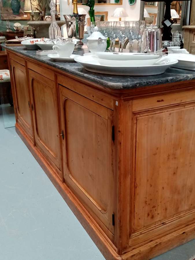 Antique pine counter or kitchen island