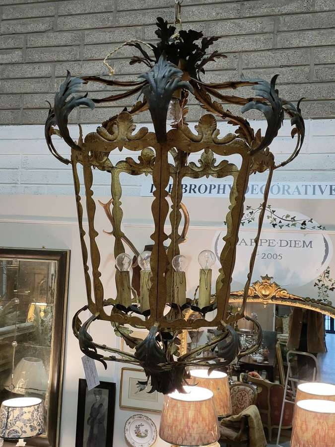 Baroque style vintage lantern