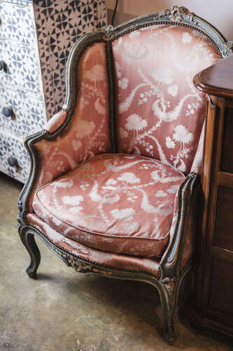 19th C French Louis XIV style armchair