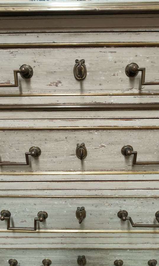 19th century french weekly chest
