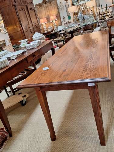 French farmhouse antique pitch pine table