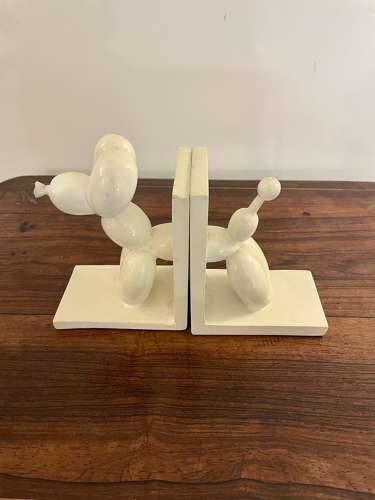 Jeff Koons style Book Ends