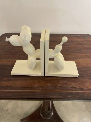 Jeff Koons style Book Ends