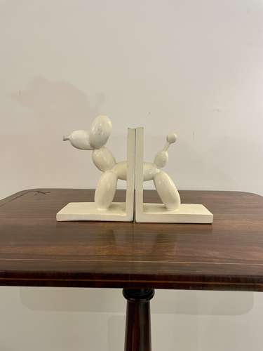 Jeff Koons style Book Ends