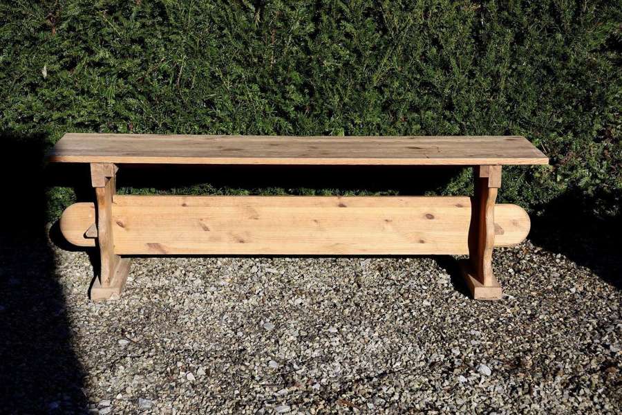 Vintage pine bench