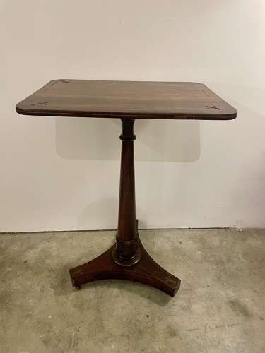 19th century Rosewood lamp table