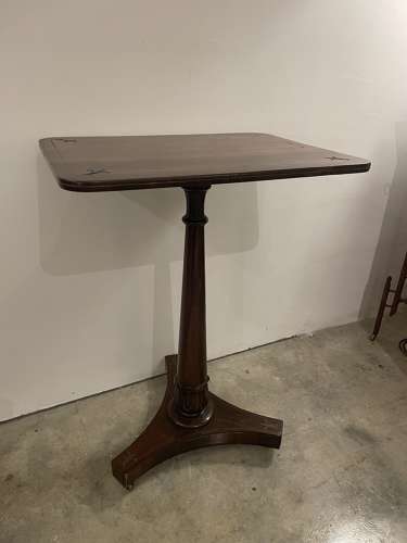 19th century Rosewood lamp table