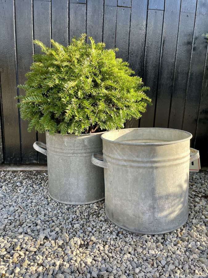 Zinc Planters
