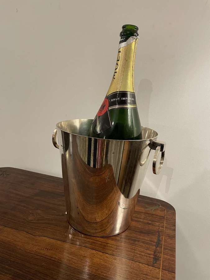 Mid century silver plate champagne/ice Bucket