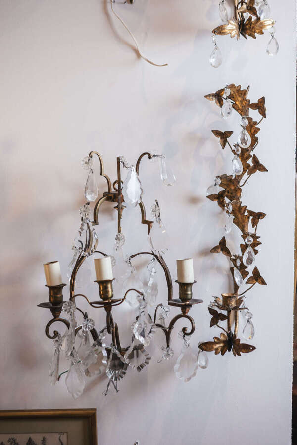 Pair of  Empire style wall sconces