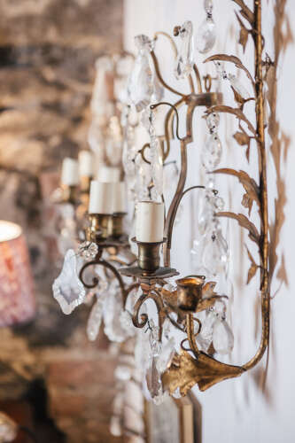 Pair of  Empire style wall sconces