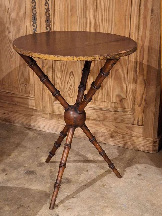 19th century pine gypsy table