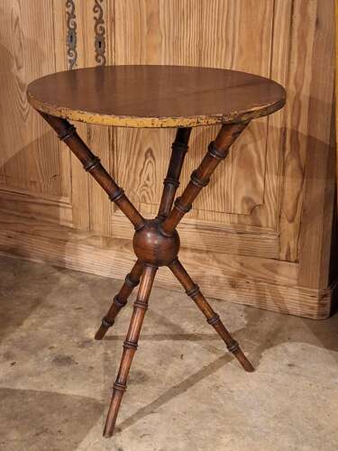19th century pine gypsy table