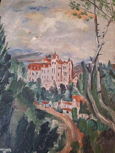 Mid 20th Century Venetian scene, oil on board