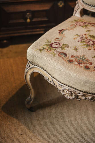 19th century French Louis XVI occasional chair